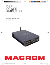 Macrom M-DSPA.500 User manual