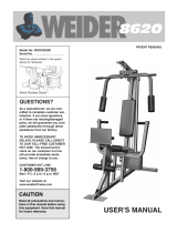 Weider WESY85290 User manual