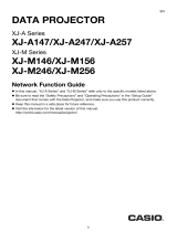 Casio XJ-M156 User manual