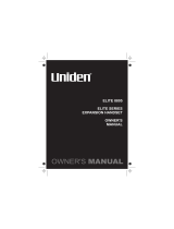 Uniden Elite 8805 User manual