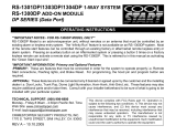 CrimeStopper Cool Start RS-1304DP Operating instructions