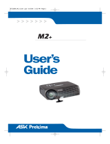 Ask Proxima M2+ User manual