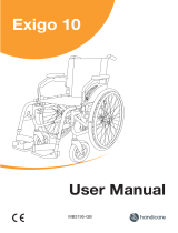 Handicare Exigo 10 User manual