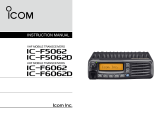 ICOM IC-F6062D User manual