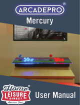 Home Leisure Direct Arcadepro Mercury User manual
