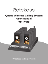 RetekessT111 Queue Wireless Calling System