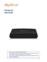 MyGica HD CAP X-II Owner's manual