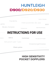 Huntleigh D920 Instructions For Use Manual