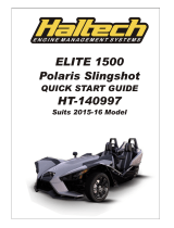 Haltech Elite 1500 Polaris Slingshot Quick start guide