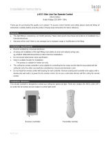 LUCCI 210012 Installation Instructions Manual