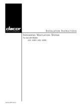 Dacor IVS1 User manual