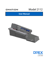 Opex OMATION 2112 User manual