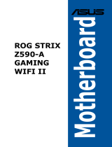 Asus ROG STRIX Z590-A GAMING WIFI II User manual