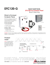 Delta-Therm DTC120-G Quick Install Manual