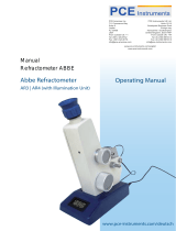 PCE ABBE-REF 1 Owner's manual