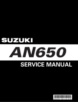 Suzuki AN 650 Burgman K3 Owner's manual