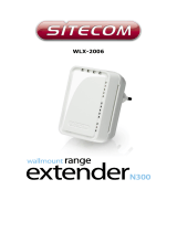 Sitecom WLX-2006 - N300 Wi-Fi range extender for MAC Owner's manual