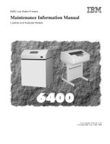 IBM 6400 Series Maintenance Manual
