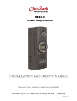 Outback Power Systems MX60 Installation and User Manual