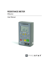 Prostat PRS-801 User manual