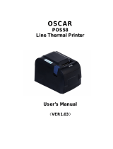 Oscar POS58 User manual