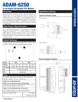 Advantech ADAM-6260 User manual