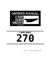 Cape Dory 270 Owner's manual