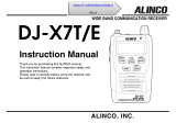 Alinco Incorporated DJ-X7E User manual