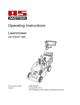 AS MOTOR AS 530/4T MK Operating Instructions Manual