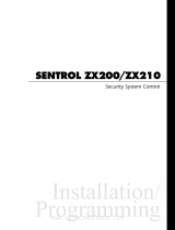 Sentrol ZX200 Installation And Programming Manual