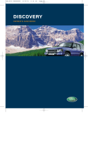 Land Rover Discovery - 2004 Owner's manual
