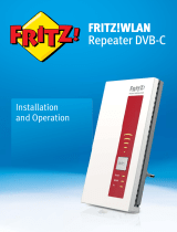 FRITZ FRITZ WLAN Repeater DVB-C Owner's manual