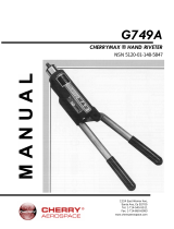 Cherry Aerospace CHERRYMAX G749A User manual