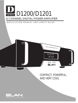 Elan D1201 Installation Manual And User's Manual