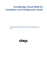 Citrix CloudBridge 8.0 Installation and Configuration Guide