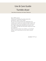 Asko T712 User manual