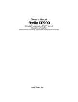 April Music Stello DP200 Owner's manual