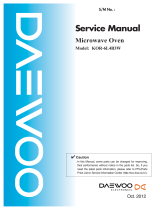 Daewoo KOR-1N4A9W User manual