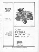 Sears 917.255723 Owner's manual