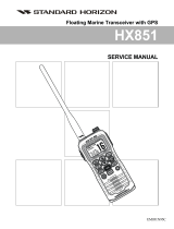 Standard Horizon HX851 User manual