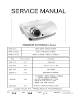 Optoma HD80 User manual