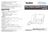 Yealink P-T46G Quick Reference Manual