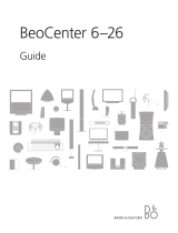 Bang & Olufsen BeoCenter 6–26 User manual