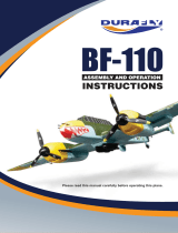 Durafly BF-110 Assembly And Operation Instructions Manual