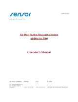 Sensor Electronics AirDistSys 5000 User manual