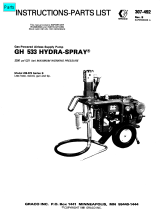Graco 307492B GH 533 Hydra-Spray Owner's manual