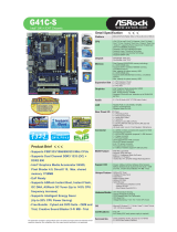 ASROCK G41C-S Specification