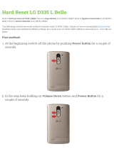 LG D335 L Bello User manual