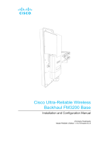 Cisco Ultra-Reliable Wireless Backhaul User manual