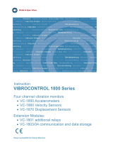 BRUEL & KJAER VIBROCONTROL 1800 Series Operating instructions